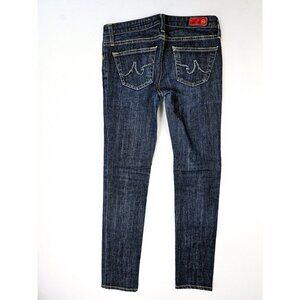 AG Adriano Goldschmied Size 26X31 Women's The Stilt Blue Denim Jeans USA Made